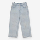 Jeans pin stripe straight leg