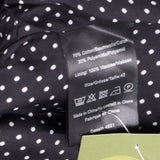 Black Lace Polka Dot Midi Ski