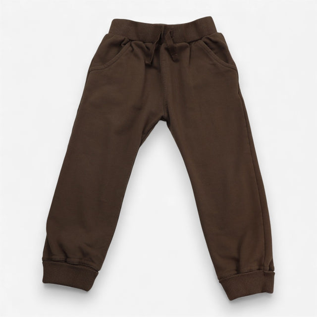 Joggers brown drawstring