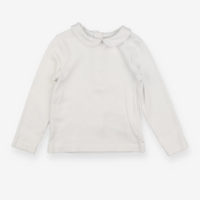White Collared Long Sleeve 