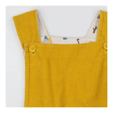 Yellow Cord Pinafore Woodland Lining