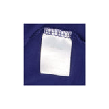 Maternity Dress Blue Wrap Front Tie Waist