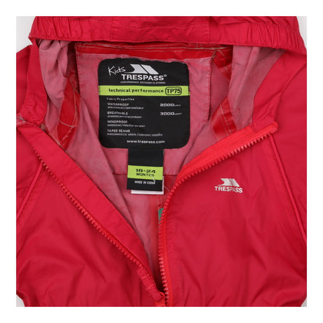 Rainsuit Unlined Magenta Pink
