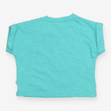 Green Swimming Cat T-shirt 