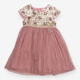 Party Dress Tulle with Sequin Top
