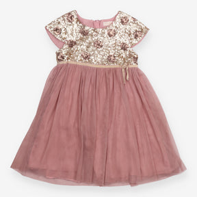 Party Dress Tulle with Sequin Top