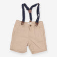 Shorts with braces