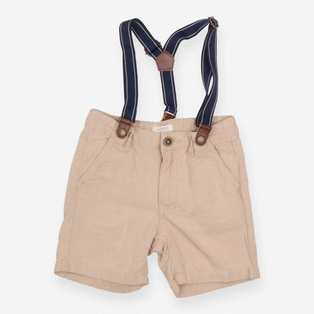 Shorts with braces