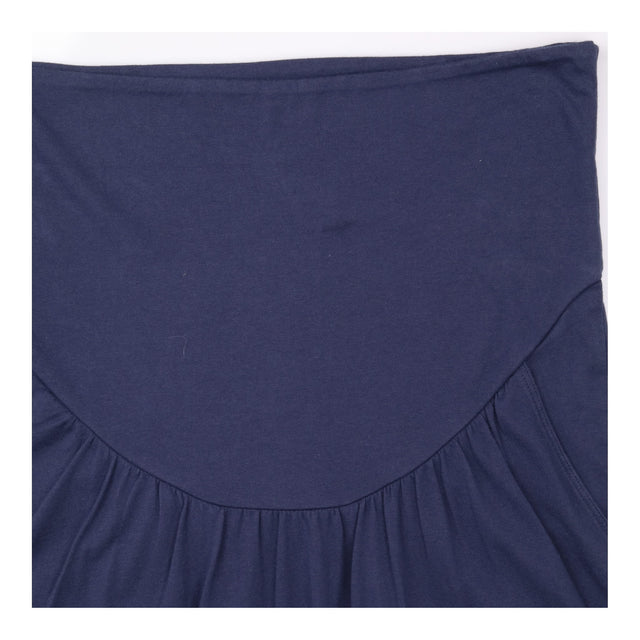 Navy Organic Cotton Over Bump Maternity