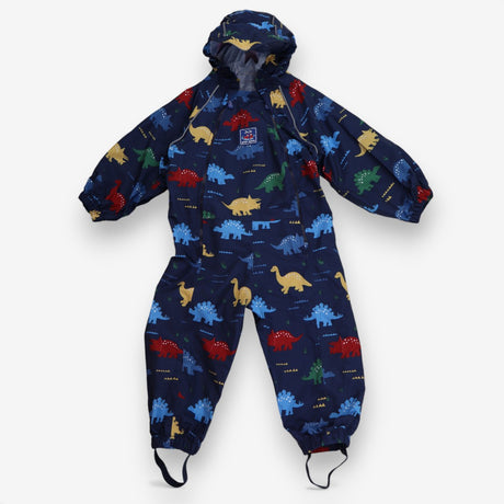 Puddlesuit packaway navy dinos