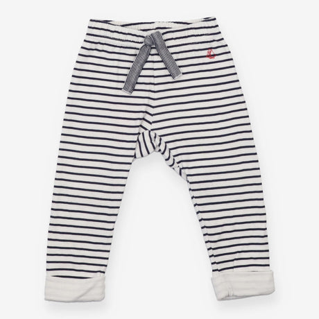 Leggings Blue Striped with Drawstring