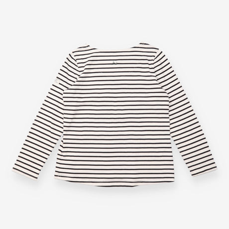 Cream & Navy Striped Harbour Breton Top