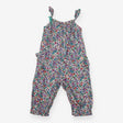 Jumpsuit purple ditsy floral