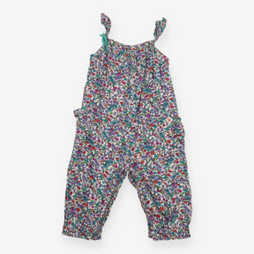 Jumpsuit purple ditsy floral