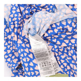 Dress Jersey Short Sleeve Printed Blue