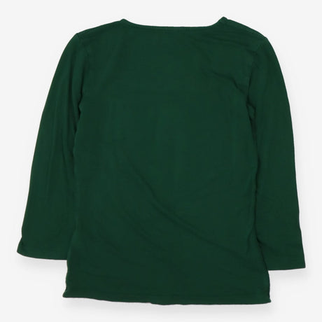 Hobbs Square Neck Long Sleeve Top - green