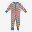 Purple Rainbows Sleepsuit