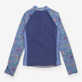 Blue Sea Creatures Rash Vest