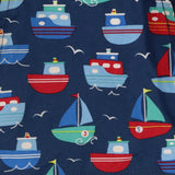 Puddlesuit navy sailboats