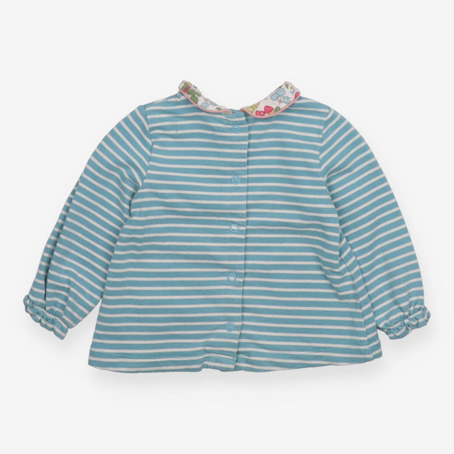 Blue Striped Queen Duck Long Sleeve 