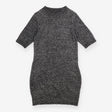 Oliver Bonas Dress Silver Metallic Tinsel Knit