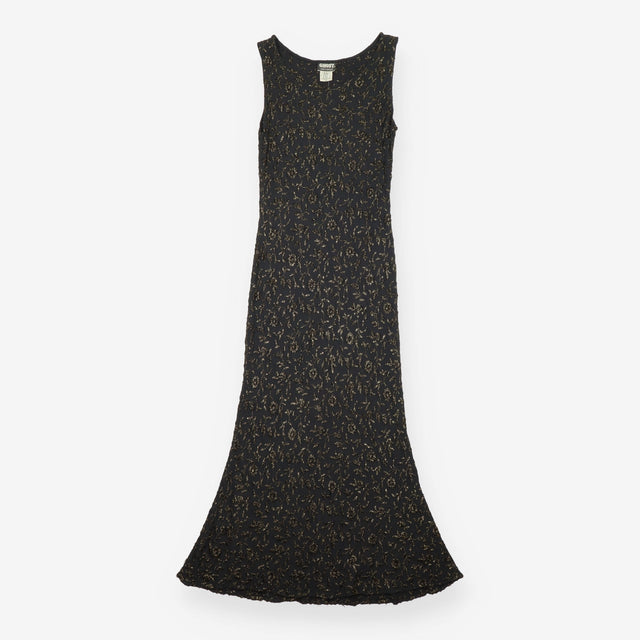 Vintage Ghost Made in England Black Gold Metallic 