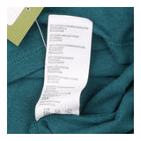 Dress Dark Teal Bamboo Blend Wrap V-Neck Long Slee