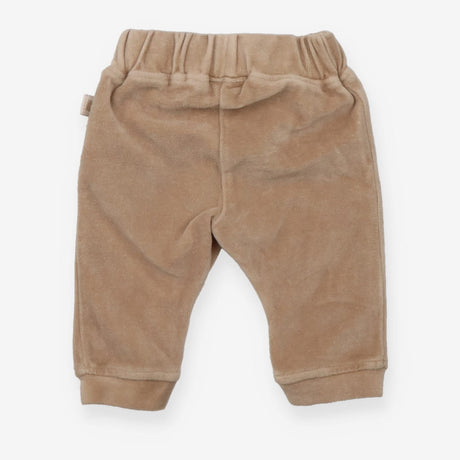 Joggers velour fawn