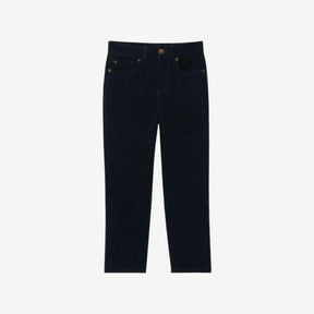 Kids' 5 Pocket Cotton Corduroy Trousers, Blue