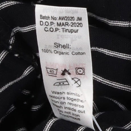 Dungaree black striped 