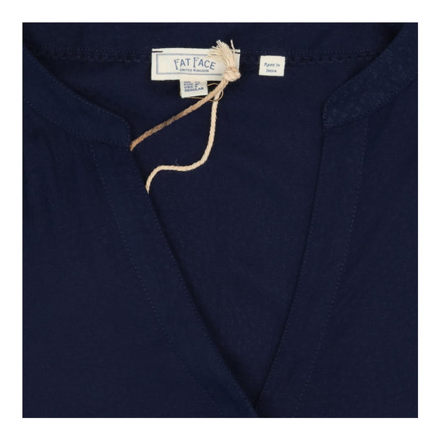 Maxi Dress Dark Navy Long Sleeve Drawstring Waist