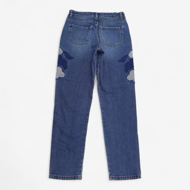 Jeans Blue Unicorn Fringe