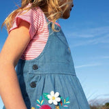 Perfect pocket pinafore dress