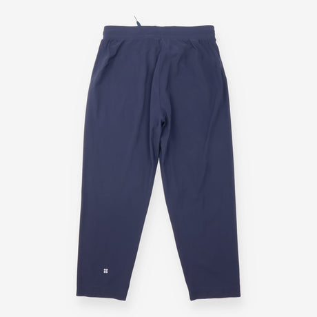 Trousers Navy Lightweight Drawstring Tapered