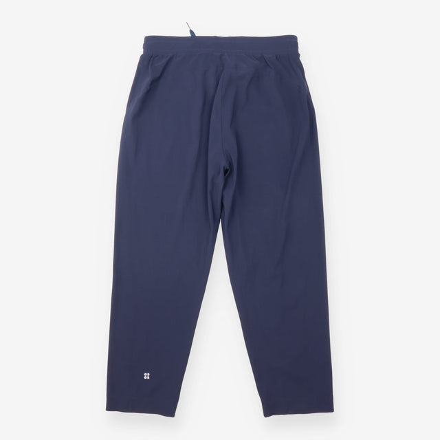 Trousers Navy Lightweight Drawstring Tapered