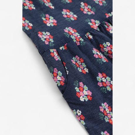 Dress navy flower bouquet 