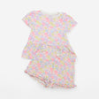 Outfit Ditsy Neon Tee & Shorts 2pcs