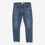 Jeans mid-blue with straight leg