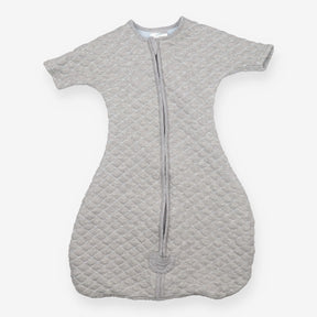 Grey snuggle suit with sleeves