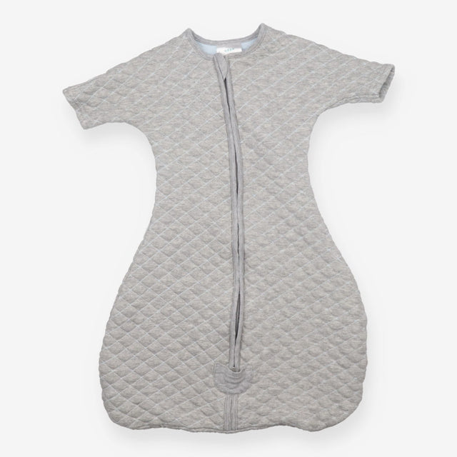 Grey snuggle suit with sleeves