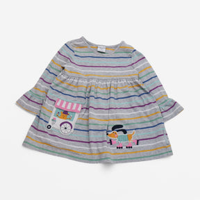 Dress long sleeve roller skating pup