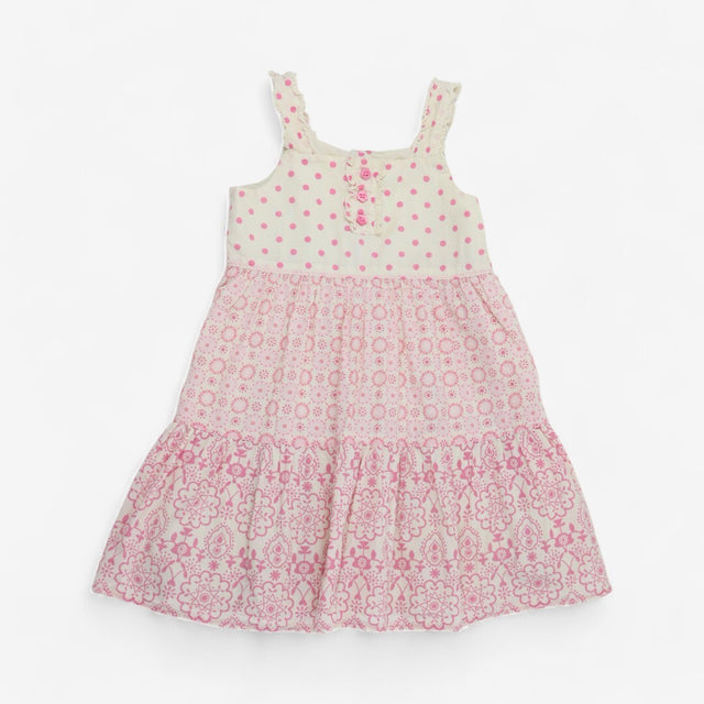 Tiered Floral Summer Dress
