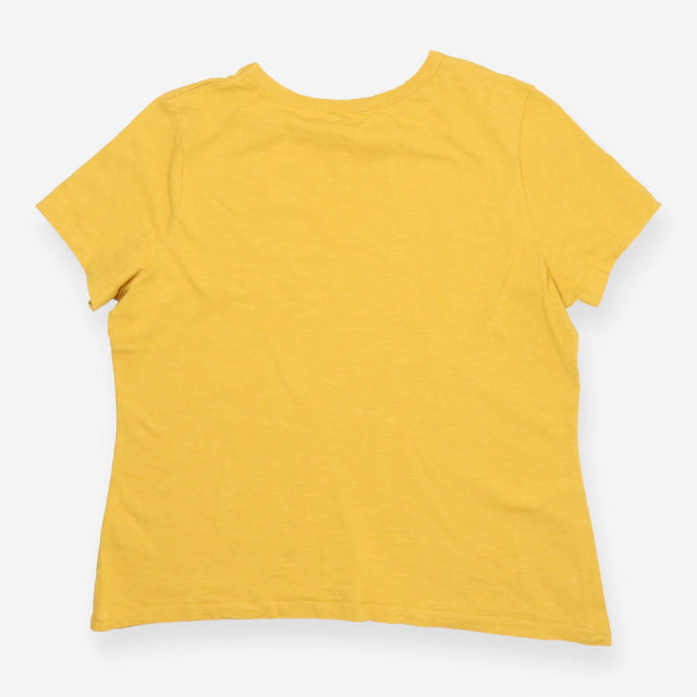 Mustard crew neck t-shirt