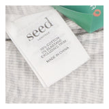Grey Striped Sleepsuit - Seed Heritage
