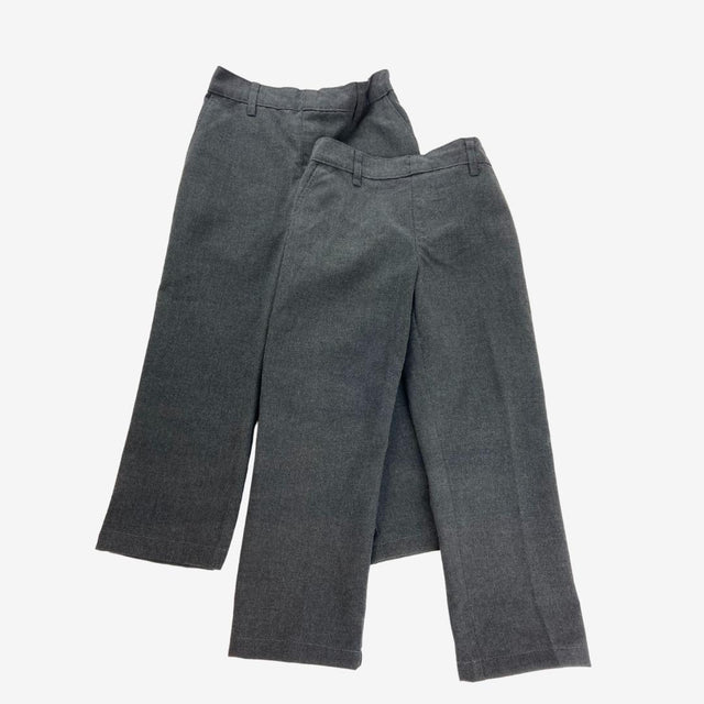 Uniform Grey School Trousers 2-pack