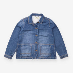 Jacket Blue Denim Tailored Blazer