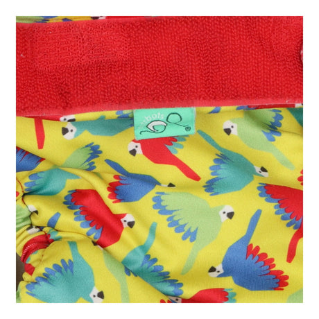 Yellow Parrots Swim Nappy