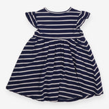 Blue Striped Dress