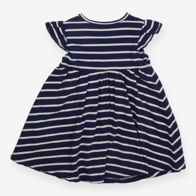 Blue Striped Dress