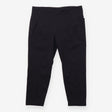 Black High Waisted Cropped Activewear Leggings